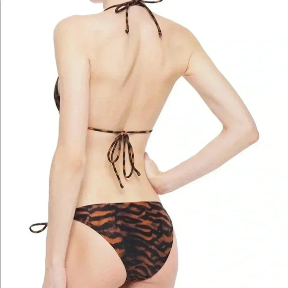The upside SZ L Animal Print two piece bikini - Picture 3 of 10